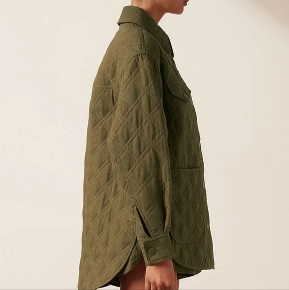 Shona Joy - Alessia Oversized Quilted jacket - 16 - Picture 2 of 5